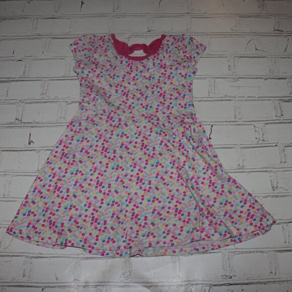 🎀 Jumping Beans® Dress · Pastel Dot Party · 100% Cotton · Size 6 - Picture 2 of 5